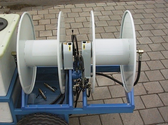 Afbeeldingen van Spuittrailer 600K - Imovilli P186 Plunjer Pompset 170l/min~50bar (PTO Aangedreven)