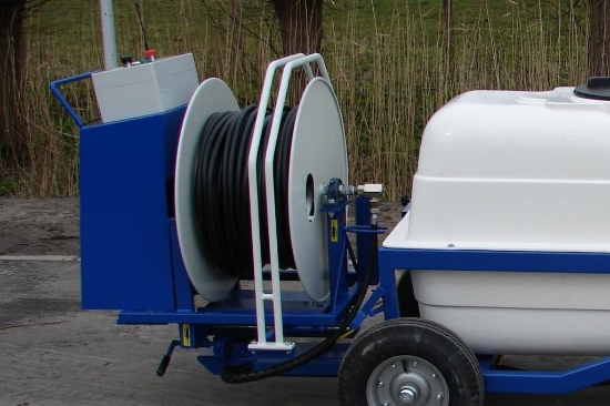 Picture of Spray Cart 600T Narrow - Plunger Pump P63 42l/min~50bar - WCR Swivable