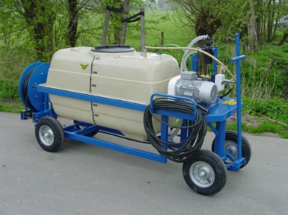 Picture of Spray Cart 600T - Plunger pump WS102 21l/min~55bar - Spring Reel Swivable