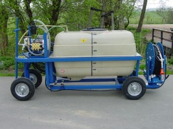 Picture of Spray Cart 600T - Plunger pump WS102 21l/min~55bar - Spring Reel Swivable